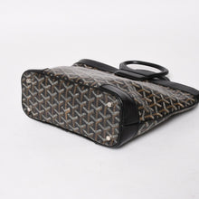Load image into Gallery viewer, GOYARD ゴヤール ベルーガPM AMABELUGA PM ハンドバッグ コーティングキャンバス レザー ブラック シルバー金具 美品 中古 4a005296