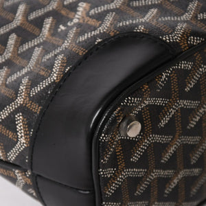 GOYARD ゴヤール ベルーガPM AMABELUGA PM ハンドバッグ コーティングキャンバス レザー ブラック シルバー金具 美品 中古 4a005296