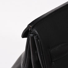画像をギャラリービューアに読み込む, HERMES エルメス オータクロア60 トラベルバッグ ◯Y刻印 アルデンヌ ブラック アンティークゴールド金具 美品 中古 4a005301
