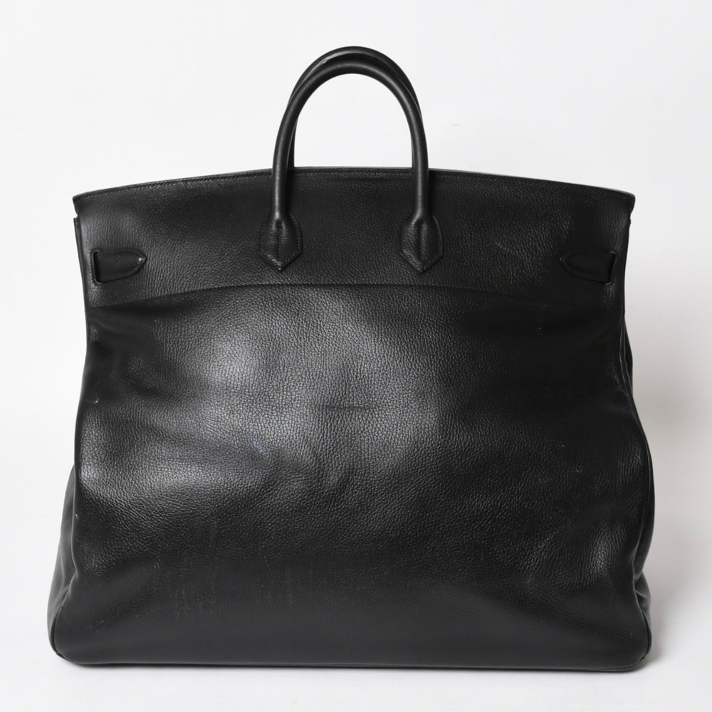 HERMES エルメス オータクロア60 トラベルバッグ ◯Y刻印 アルデンヌ ブラック アンティークゴールド金具 美品 中古 4a005301