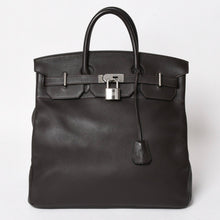 Load image into Gallery viewer, HERMES エルメス Haut a Courroies40 オータクロア40 ハンドバッグ トゴ ブラウン シルバー金具 E刻印 美品 中古 4a005299