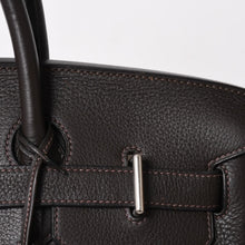 Load image into Gallery viewer, HERMES エルメス Haut a Courroies40 オータクロア40 ハンドバッグ トゴ ブラウン シルバー金具 E刻印 美品 中古 4a005299