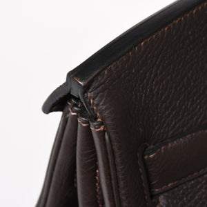 HERMES Haut a Courroies40 Handbag Togo Brown Silver hardware E stamp Good condition Used 4a005299