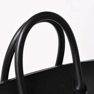 HERMES Hautacroix 60 Travel Bag ◯Y stamp Ardennes Black Antique gold hardware Good condition Used 4a005301