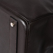 Load image into Gallery viewer, HERMES エルメス Haut a Courroies40 オータクロア40 ハンドバッグ トゴ ブラウン シルバー金具 E刻印 美品 中古 4a005299