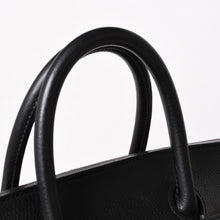 画像をギャラリービューアに読み込む, HERMES エルメス オータクロア60 トラベルバッグ ◯Y刻印 アルデンヌ ブラック アンティークゴールド金具 美品 中古 4a005301