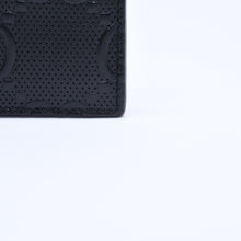 Load image into Gallery viewer, 極美品 GUCCI グッチ カードケース パスケース 名刺入れ GGエンボス レザー 625564 ブラック 中古 4a005310