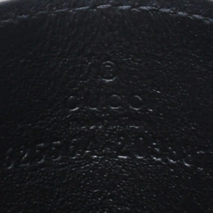 Very Good Condition GUCCI Gucci Card Case Pass Case Business Card Holder GG Embossed Leather 625564 Black Used 4a005310