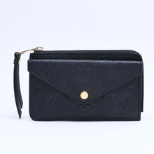 Load image into Gallery viewer, 極美品 LOUIS VUITTON ルイヴィトン 財布 コインケース カードケース M28798 ポルトカルト・レクトヴェルソ ブラック ゴールド金具 中古 4a005317