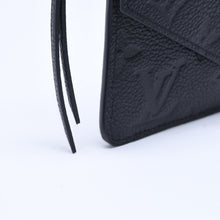 Load image into Gallery viewer, 極美品 LOUIS VUITTON ルイヴィトン 財布 コインケース カードケース M28798 ポルトカルト・レクトヴェルソ ブラック ゴールド金具 中古 4a005317