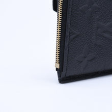 Load image into Gallery viewer, 極美品 LOUIS VUITTON ルイヴィトン 財布 コインケース カードケース M28798 ポルトカルト・レクトヴェルソ ブラック ゴールド金具 中古 4a005317