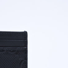 Load image into Gallery viewer, 極美品 GUCCI グッチ カードケース パスケース 名刺入れ GGエンボス レザー 625564 ブラック 中古 4a005310