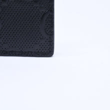 Load image into Gallery viewer, 極美品 GUCCI グッチ カードケース パスケース 名刺入れ GGエンボス レザー 625564 ブラック 中古 4a005310
