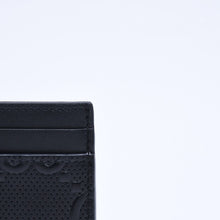 Load image into Gallery viewer, 極美品 GUCCI グッチ カードケース パスケース 名刺入れ GGエンボス レザー 625564 ブラック 中古 4a005310