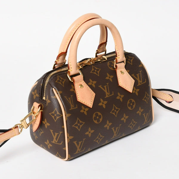 New and unused LOUIS VUITTON Handbag M46234 Speedy Bandouliere 20 Brown Monogram Used 4a005324