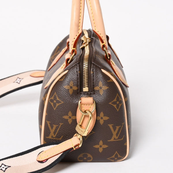 New and unused LOUIS VUITTON Handbag M46234 Speedy Bandouliere 20 Brown Monogram Used 4a005324