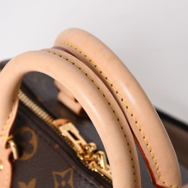 New and unused LOUIS VUITTON Handbag M46234 Speedy Bandouliere 20 Brown Monogram Used 4a005324