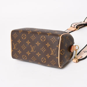 New and unused LOUIS VUITTON Handbag M46234 Speedy Bandouliere 20 Brown Monogram Used 4a005324