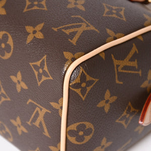 New and unused LOUIS VUITTON Handbag M46234 Speedy Bandouliere 20 Brown Monogram Used 4a005324