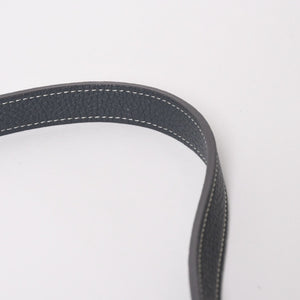 GOYARD ゴヤール グレナディン メッセンジャーバッグ ショルダーバッグ レザー MAE020149 グレー シルバー金具 美品 中古 4a005328