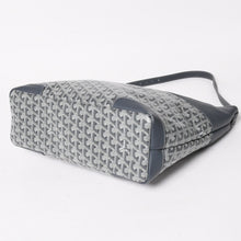 画像をギャラリービューアに読み込む, GOYARD ゴヤール グレナディン メッセンジャーバッグ ショルダーバッグ レザー MAE020149 グレー シルバー金具 美品 中古 4a005328