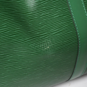 LOUIS VUITTON Keepall 50 Boston Bag M42964 Borneo Green Epi Leather Gold Hardware Good Condition Used 4a005329