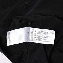 Load image into Gallery viewer, 新品未使用 CHROME HEARTS クロムハーツ ネックロゴ プリント 半袖Tシャツ ブラック ホワイト サイズL 中古 4a005366