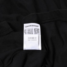 Load image into Gallery viewer, 新品未使用 CHROME HEARTS クロムハーツ ネックロゴ プリント 半袖Tシャツ ブラック ホワイト サイズL 中古 4a005366