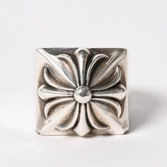 CHROME HEARTS クロムハーツ CH PLUS PYRAMID CHプラス ピラミッド リング 指輪 重量約41.94g サイズ21号 シルバー925 美品 中古 4a005491