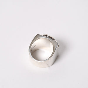 CHROME HEARTS クロムハーツ CH PLUS PYRAMID CHプラス ピラミッド リング 指輪 重量約41.94g サイズ21号 シルバー925 美品 中古 4a005491