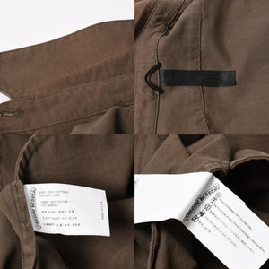 CHROME HEARTS クロムハーツ MAHAL KITA マハルキタ 長袖シャツ サイズM セメタリークロスパッチ 22パッチ カーキ 美品 中古 4a005496