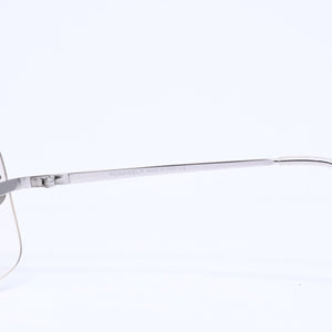 CHANEL シャネル リムレス サングラス 4017-D c.159/61 サイズ 62□17 120 ココマーク ラインストーン グレー グラデーションレンズ シルバー金具 良品 中古 4a005343