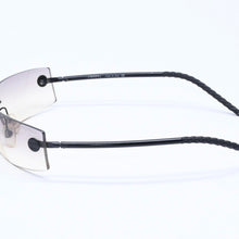 Load image into Gallery viewer, CHANEL シャネル サングラス アイウェア ボタンココマーク ココマーク リムレス ブラック グレー 美品 中古 4a005348