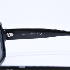 CHANEL シャネル スクエア シェイプ サングラス 5385-A c.501/6G サイズ61□17 140 ミラーレンズ ブラック ココマーク アイウェア 美品 中古 4a005347