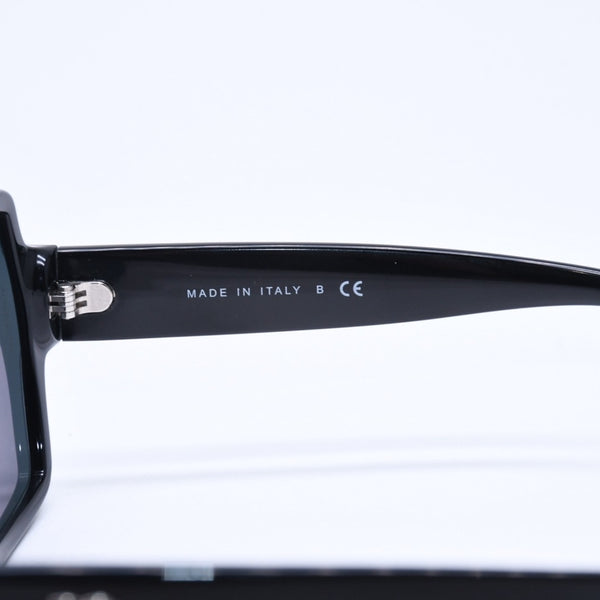 CHANEL シャネル スクエア シェイプ サングラス 5385-A c.501/6G サイズ61□17 140 ミラーレンズ ブラック ココマーク アイウェア 美品 中古 4a005347