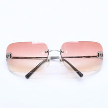 Load image into Gallery viewer, CHANEL シャネル サングラス アイウェア ラインストーン ココマーク ピンク 4017-D サイズ62◻︎17 120 美品 中古 4a005350