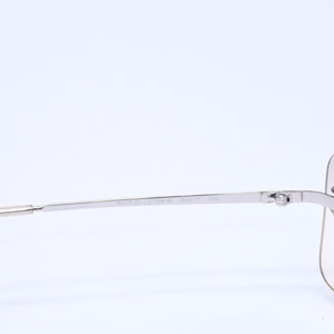 CHANEL シャネル リムレス サングラス 4017-D c.159/61 サイズ62□17 120 ココマーク ラインストーン グレー アイウェア シルバー金具 美品 中古 4a005349