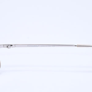 CHANEL シャネル リムレス サングラス 4017-D c.159/61 サイズ62□17 120 ココマーク ラインストーン グレー アイウェア シルバー金具 美品 中古 4a005349