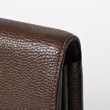 Load image into Gallery viewer, HERMES エルメス サック ア デペッシュ41 トリプル レザール ビジネスバッグ □R刻印 トゴ ショコラ 2014年製 シルバー金具 良品 中古 4a005050
