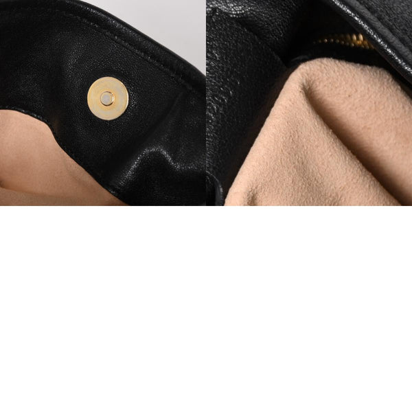 GUCCI グッチ ホースビット ショルダーバッグ ブラック ゴールド 602089 ゴールド金具 レザー 美品 中古 4a005390