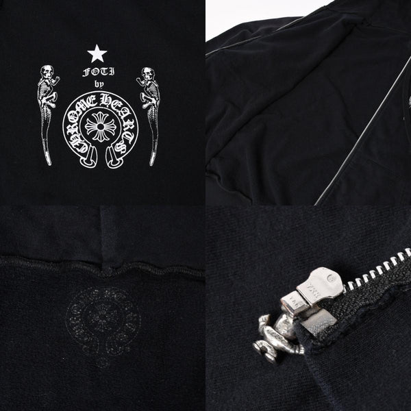 CHROME HEARTS クロムハーツ × FOTI フォティ ジップアップフーディー サイズL ジャーヴィス マハリア ハリスティーター 新型 美品 中古 4a005371