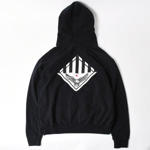 CHROME HEARTS クロムハーツ × FOTI フォティ ジップアップフーディー サイズL ジャーヴィス マハリア ハリスティーター 新型 美品 中古 4a005371