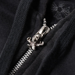 CHROME HEARTS クロムハーツ × FOTI フォティ ジップアップパーカー サイズM ジャービス ハリスティーター 新型 美品 中古 4a005372