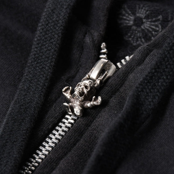 CHROME HEARTS クロムハーツ × FOTI フォティ ジップアップパーカー サイズM ジャービス ハリスティーター 新型 美品 中古 4a005372