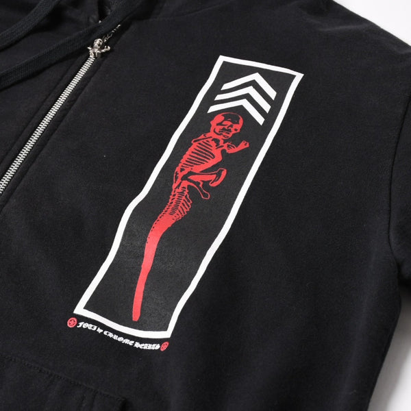 CHROME HEARTS クロムハーツ × FOTI フォティ ジップアップパーカー サイズM ジャービス ハリスティーター 新型 美品 中古 4a005372