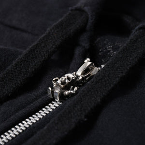 CHROME HEARTS クロムハーツ × FOTI フォティ ジップアップフーディー サイズL ジャーヴィス マハリア ハリスティーター 新型 美品 中古 4a005371