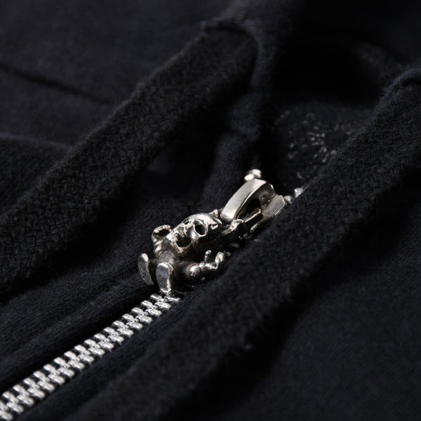 CHROME HEARTS クロムハーツ × FOTI フォティ ジップアップフーディー サイズL ジャーヴィス マハリア ハリスティーター 新型 美品 中古 4a005371