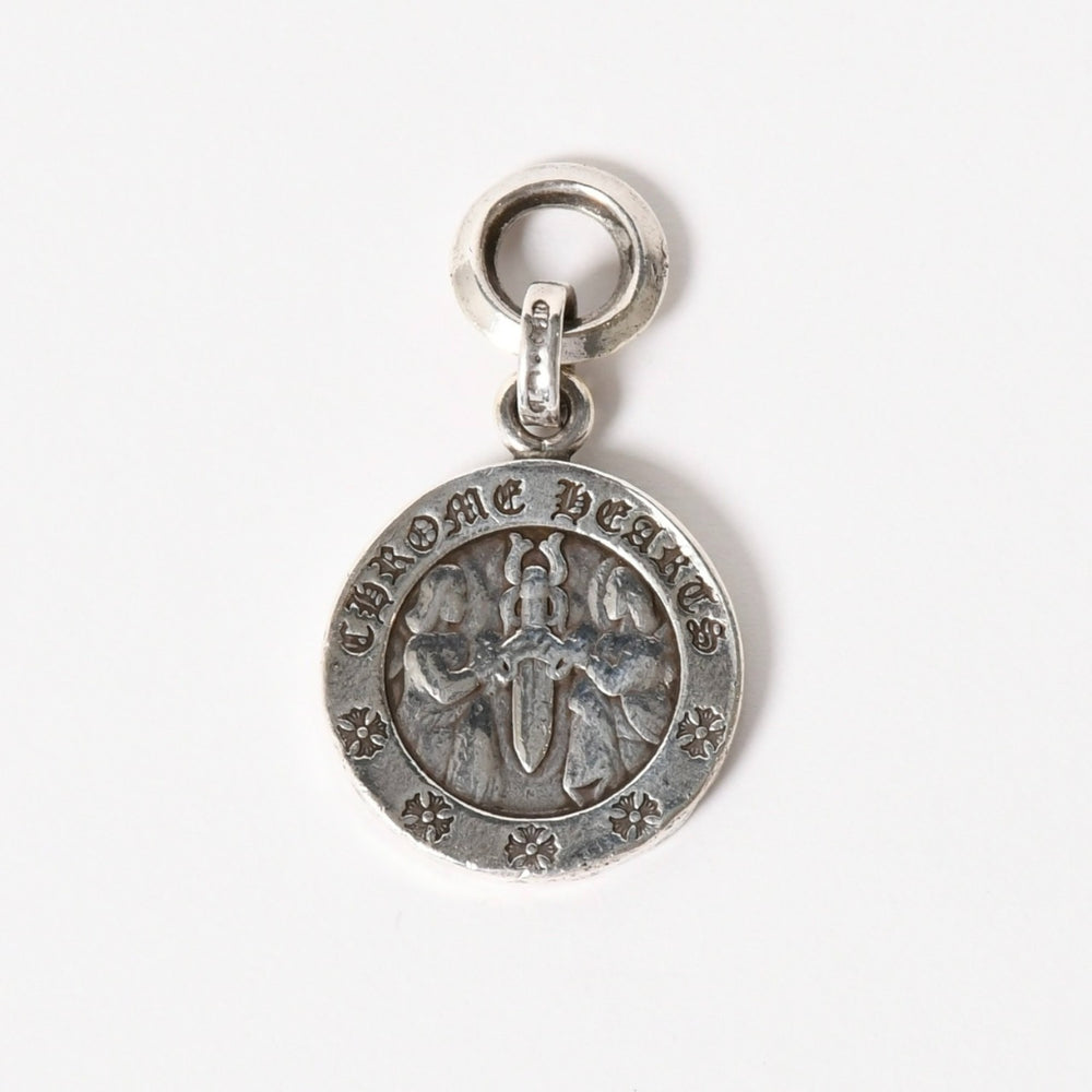CHROME HEARTS CHRM ANGL MDL V2 Angel Medal Charm V2 Pendant Top Weight Approx. 6.74g Silver 925 Good Condition Used 4a005374