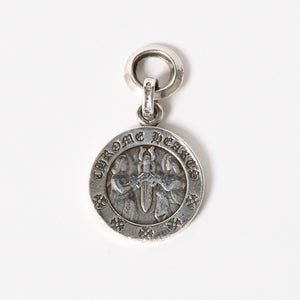 CHROME HEARTS クロムハーツ CHRM ANGL MDL V2 エンジェルメダル チャーム V2 ペンダントトップ 重量約6.74g シルバー925 美品 中古 4a005374