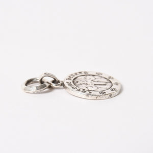 CHROME HEARTS クロムハーツ CHRM ANGL MDL V2 エンジェルメダル チャーム V2 ペンダントトップ 重量約6.74g シルバー925 美品 中古 4a005374